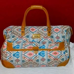 Nicole Miller New York Weekender Travel Duffle Bag
